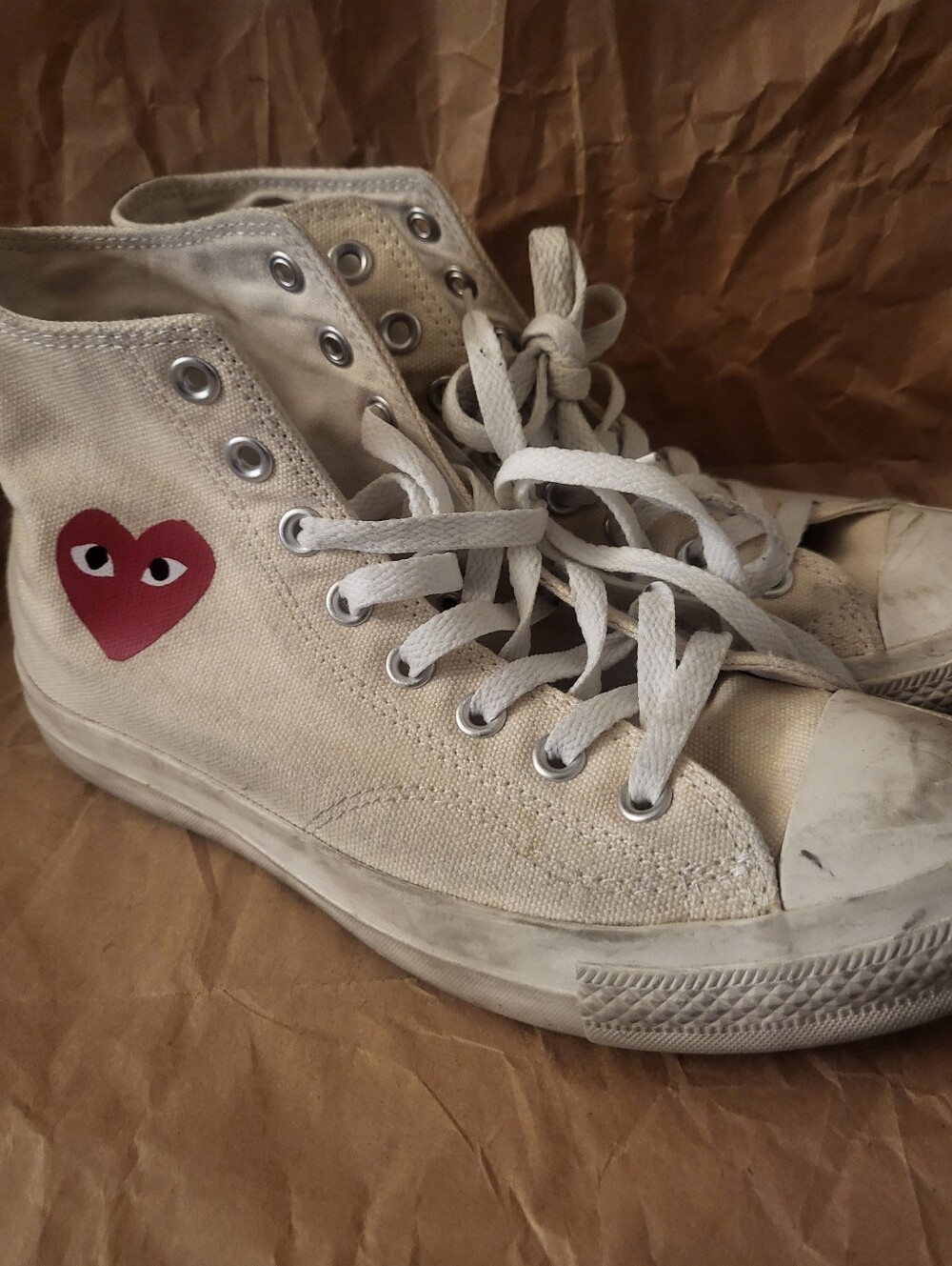 Comme Des Garçons Play x Converse High Tops